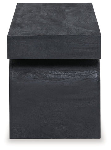 Holgrove Black Accent Bench - Ornate Home