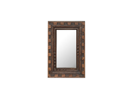 Holland Brown Small Mirror - Ornate Home