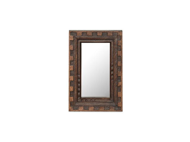 Holland Brown Small Mirror - Ornate Home