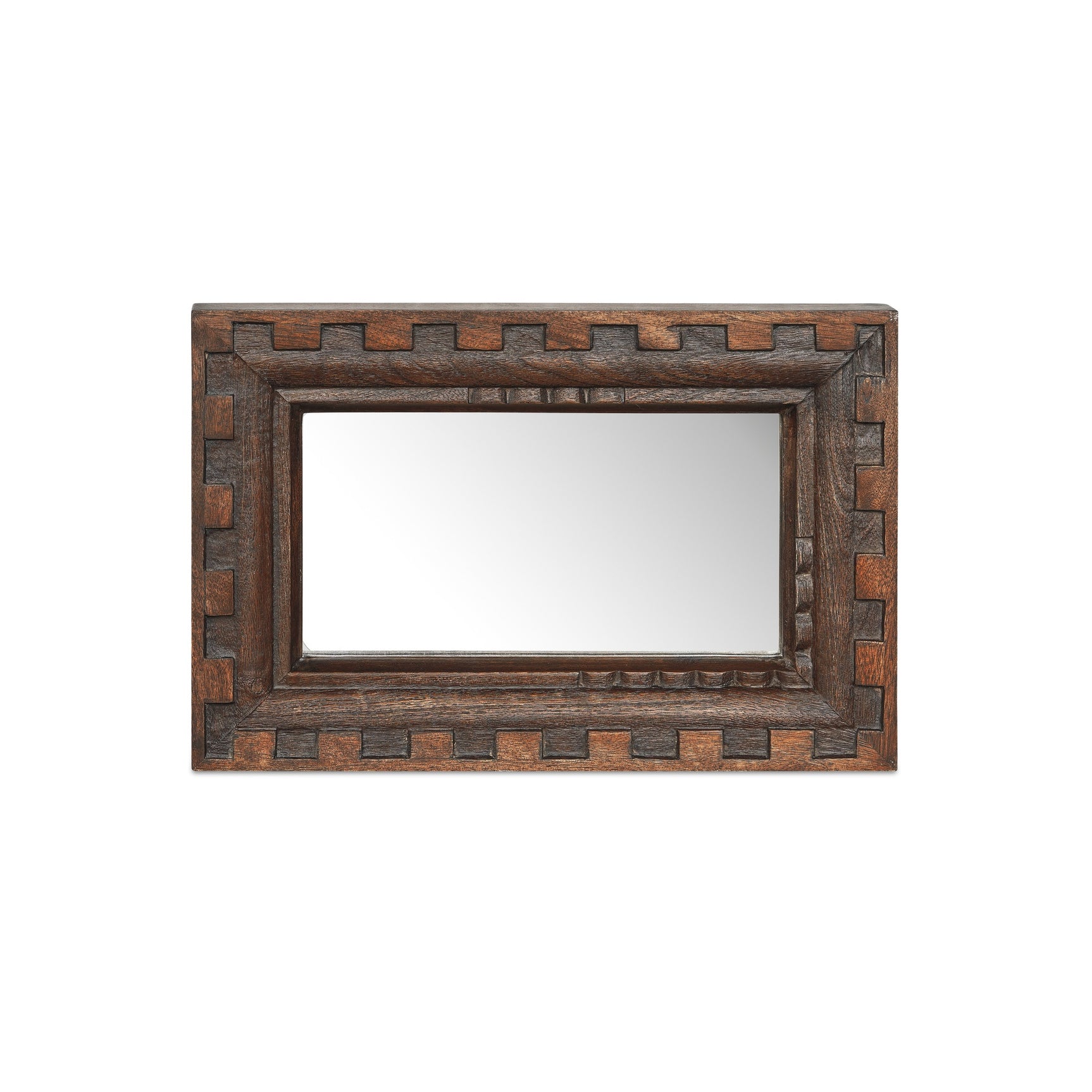 Holland Brown Small Mirror - Ornate Home