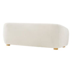 Holland Cream 85" Chenille Fabric Sofa - Ornate Home