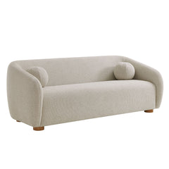 Holland Dove Gray 85" Chenille Fabric Sofa - Ornate Home