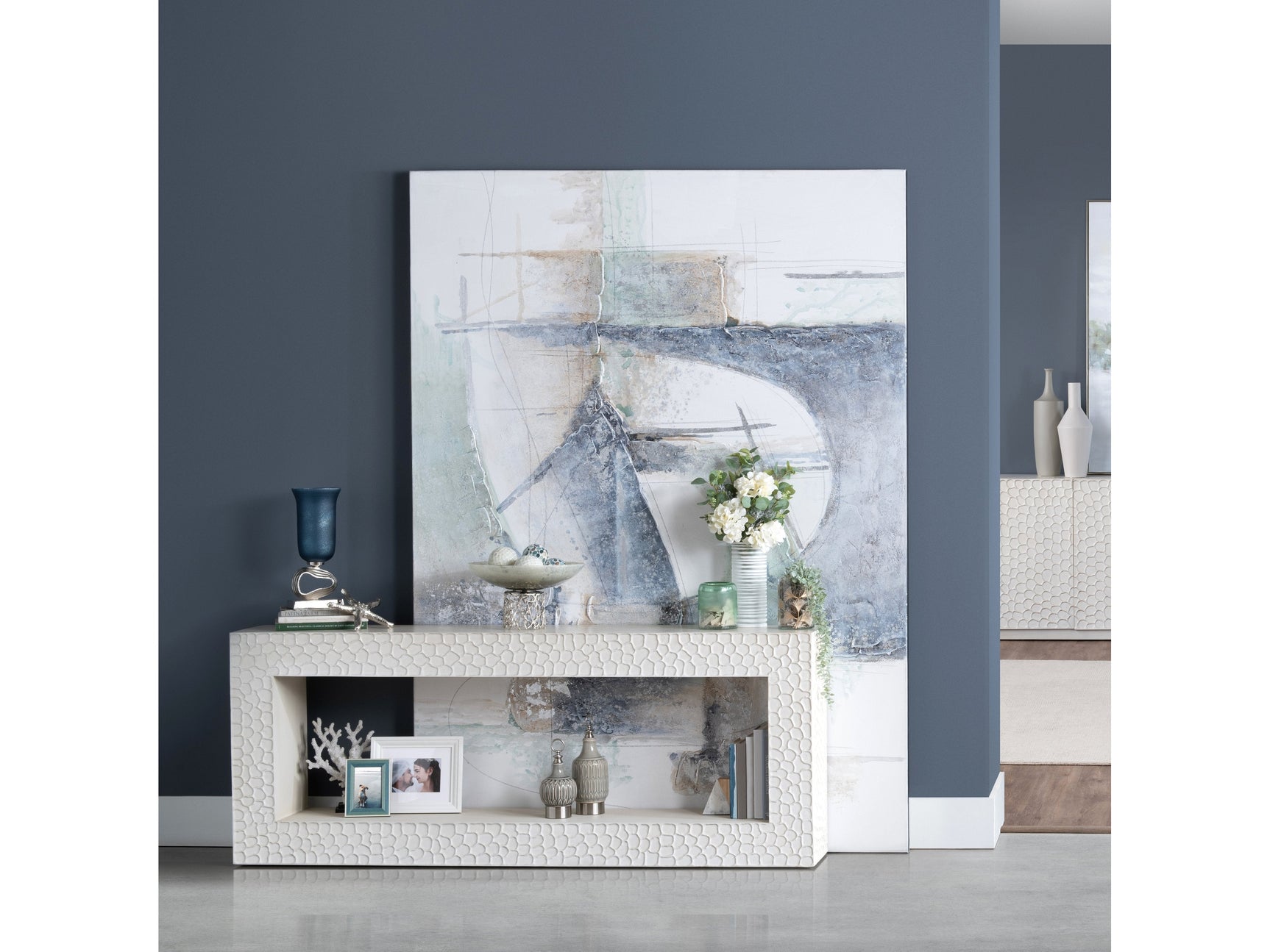 Holland Green/Blue Canvas