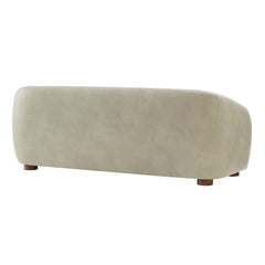 Holland Mineral 85" Vegan Leather Sofa - Ornate Home