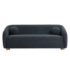 Holland Navy 85" Chenille Fabric Sofa - Ornate Home