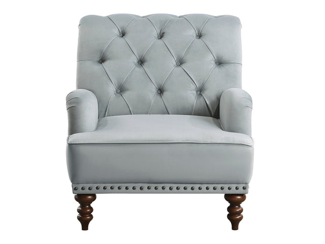 Holland Park Gray Accent Chair - Ornate Home