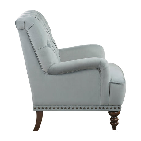 Holland Park Gray Accent Chair - Ornate Home