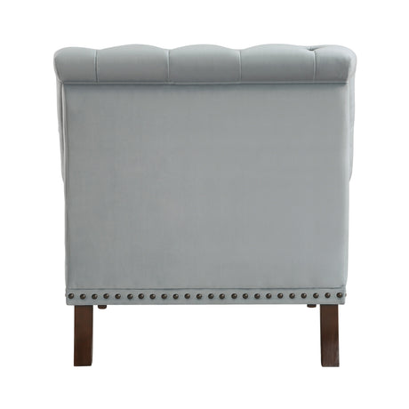 Holland Park Gray Accent Chair - Ornate Home