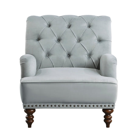 Holland Park Gray Accent Chair - Ornate Home