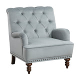 Holland Park Gray Accent Chair - Ornate Home
