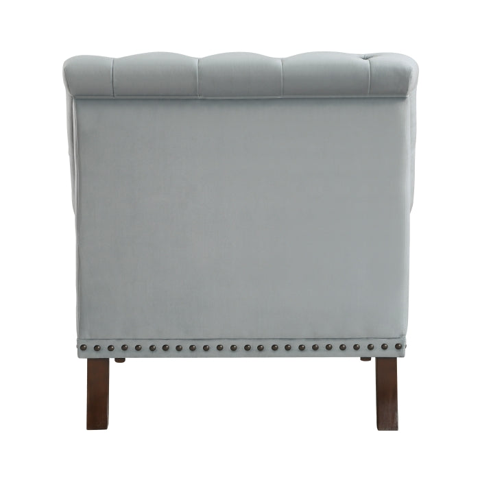 Holland Park Gray Accent Chair - Ornate Home