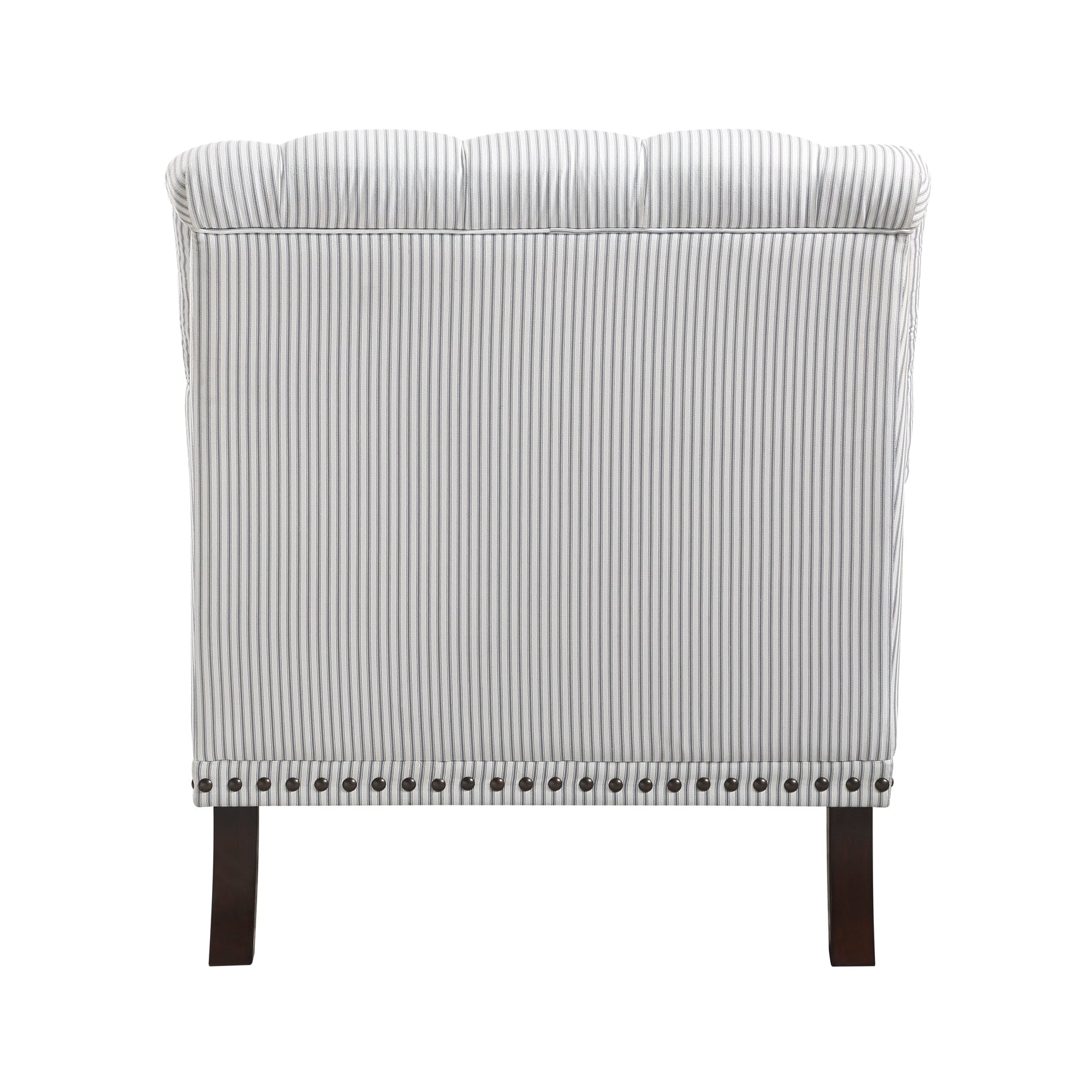 Holland Park Gray/White Accent Chair - Ornate Home