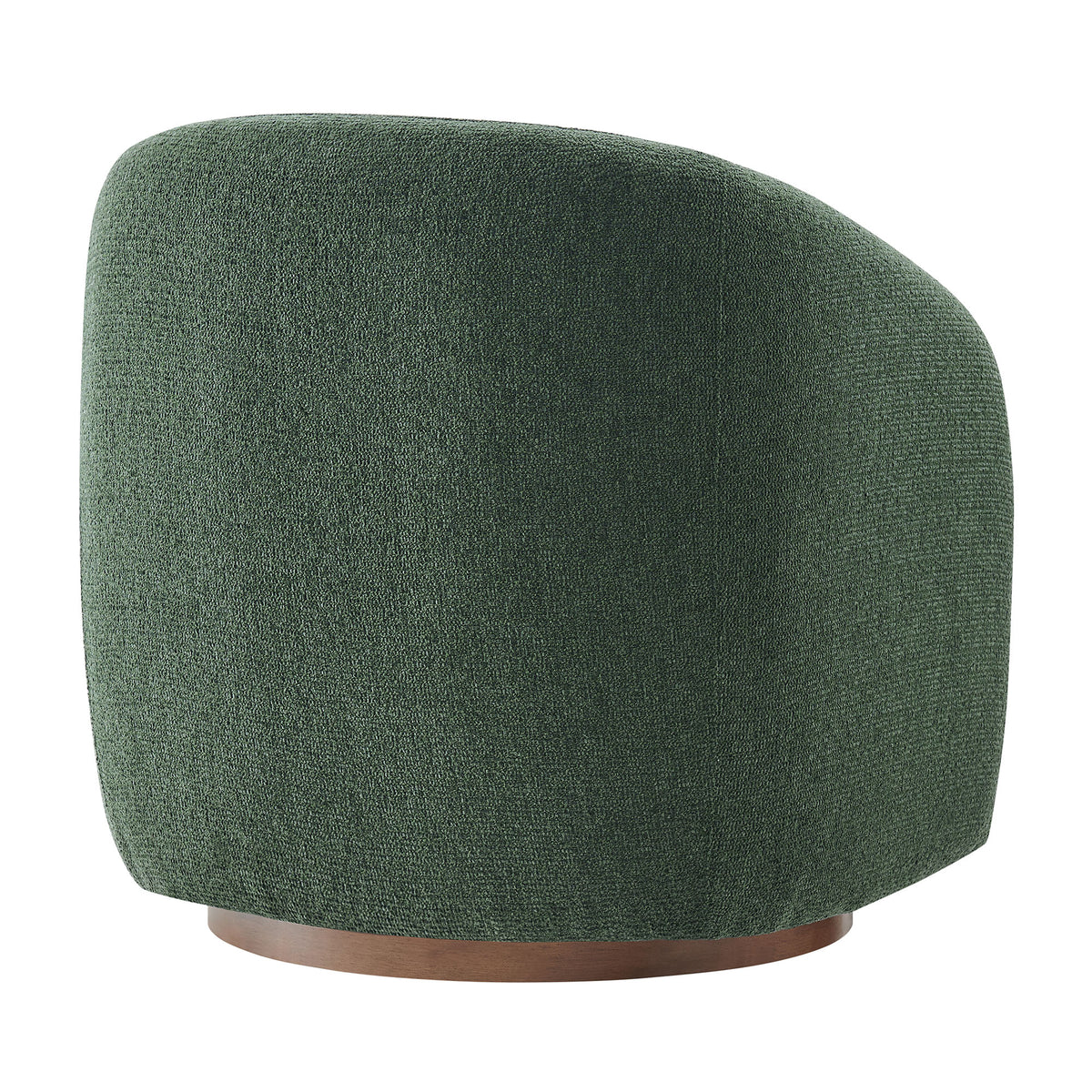 Holland Pine Swivel Chenille Fabric Armchair - Ornate Home