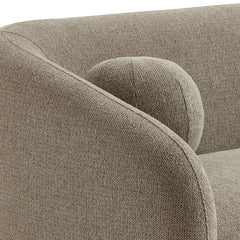 Holland Taupe 85" Chenille Fabric Sofa - Ornate Home