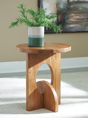 Hollbourne Brown Accent Table (Online Special Price) - Ornate Home