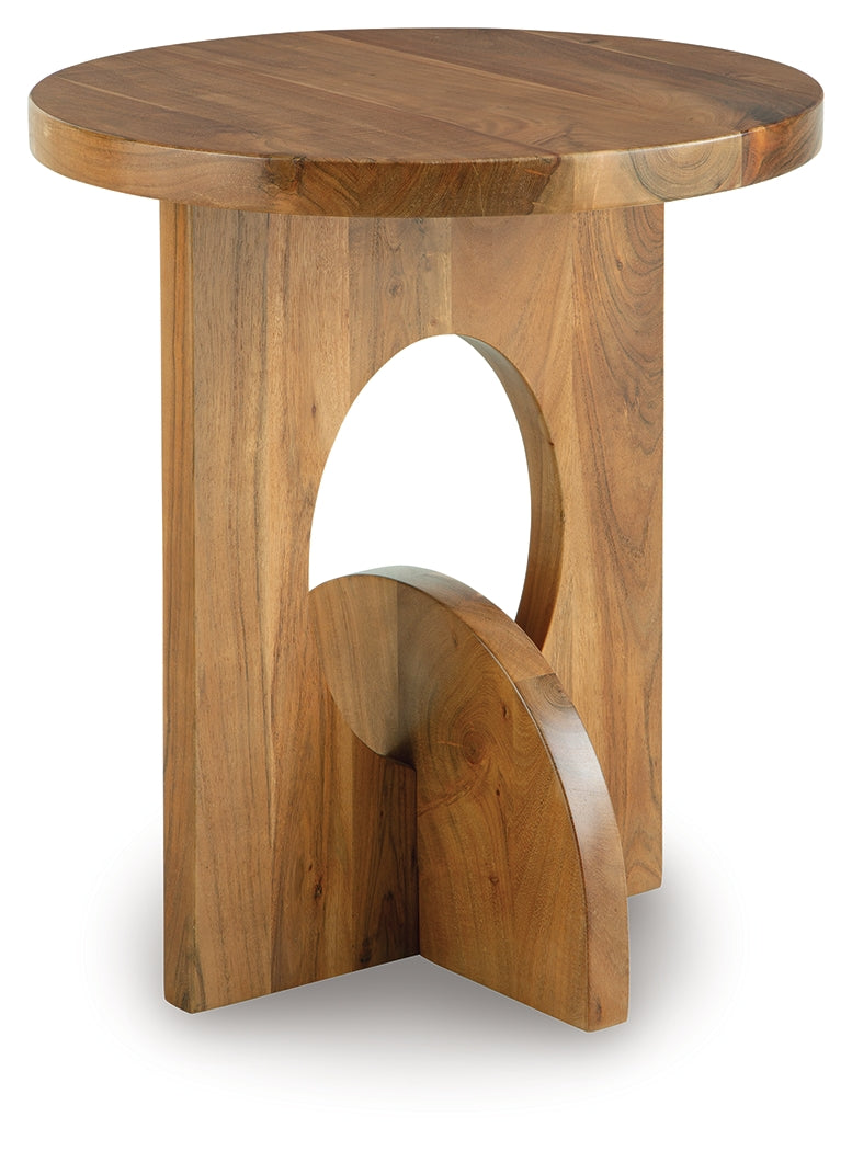 Hollbourne Brown Accent Table (Online Special Price) - Ornate Home