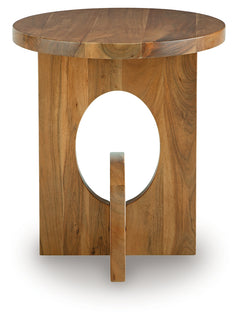Hollbourne Brown Accent Table - Ornate Home