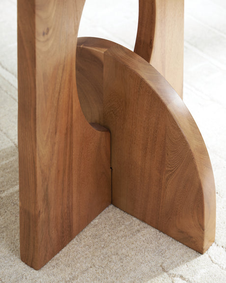 Hollbourne Brown Accent Table - Ornate Home