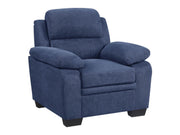 Holleman Blue Chair - Ornate Home