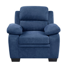 Holleman Blue Chair - Ornate Home