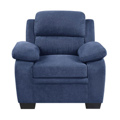 Holleman Blue Chair - Ornate Home