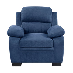 Holleman Blue Chair - Ornate Home