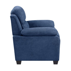 Holleman Blue Chair - Ornate Home