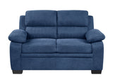 Holleman Blue Loveseat - Ornate Home