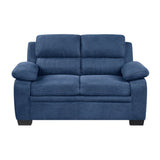Holleman Blue Loveseat - Ornate Home