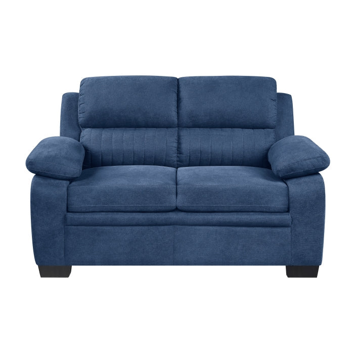 Holleman Blue Loveseat - Ornate Home