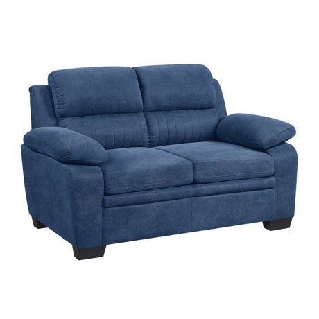 Holleman Blue Loveseat - Ornate Home