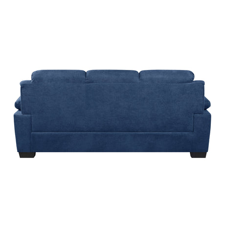 Holleman Blue Sofa & Loveseat - Ornate Home