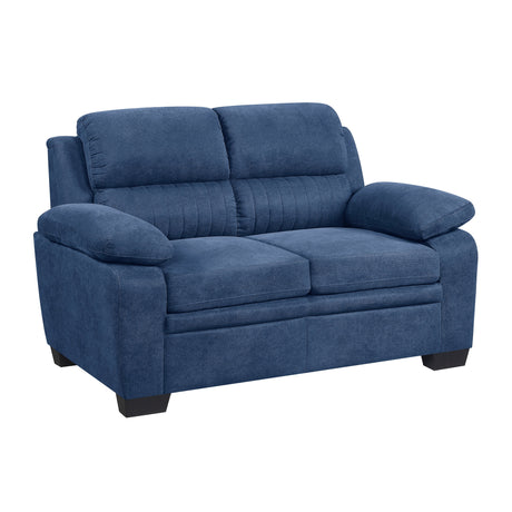 Holleman Blue Sofa & Loveseat - Ornate Home