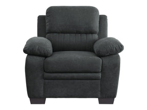 Holleman Dark Gray Chair - Ornate Home