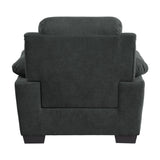 Holleman Dark Gray Chair - Ornate Home