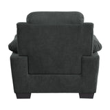 Holleman Dark Gray Chair - Ornate Home