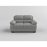 Holleman Dark Gray Loveseats - Ornate Home