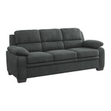 Holleman Dark Gray Sofa & Loveseat - Ornate Home