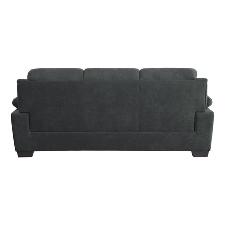 Holleman Dark Gray Sofa & Loveseat - Ornate Home