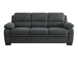 Holleman Dark Gray Sofa - Ornate Home