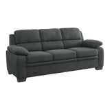 Holleman Dark Gray Sofa - Ornate Home