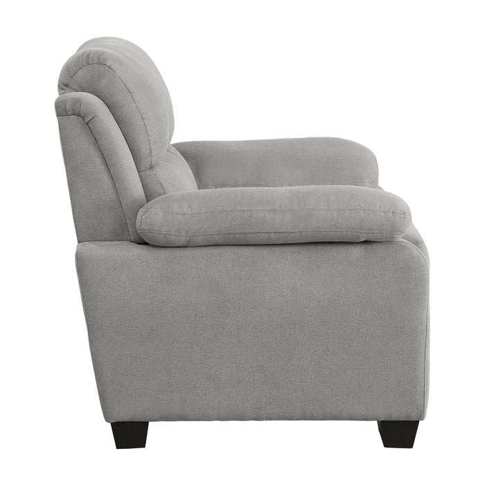 Holleman Gray Chair - Ornate Home