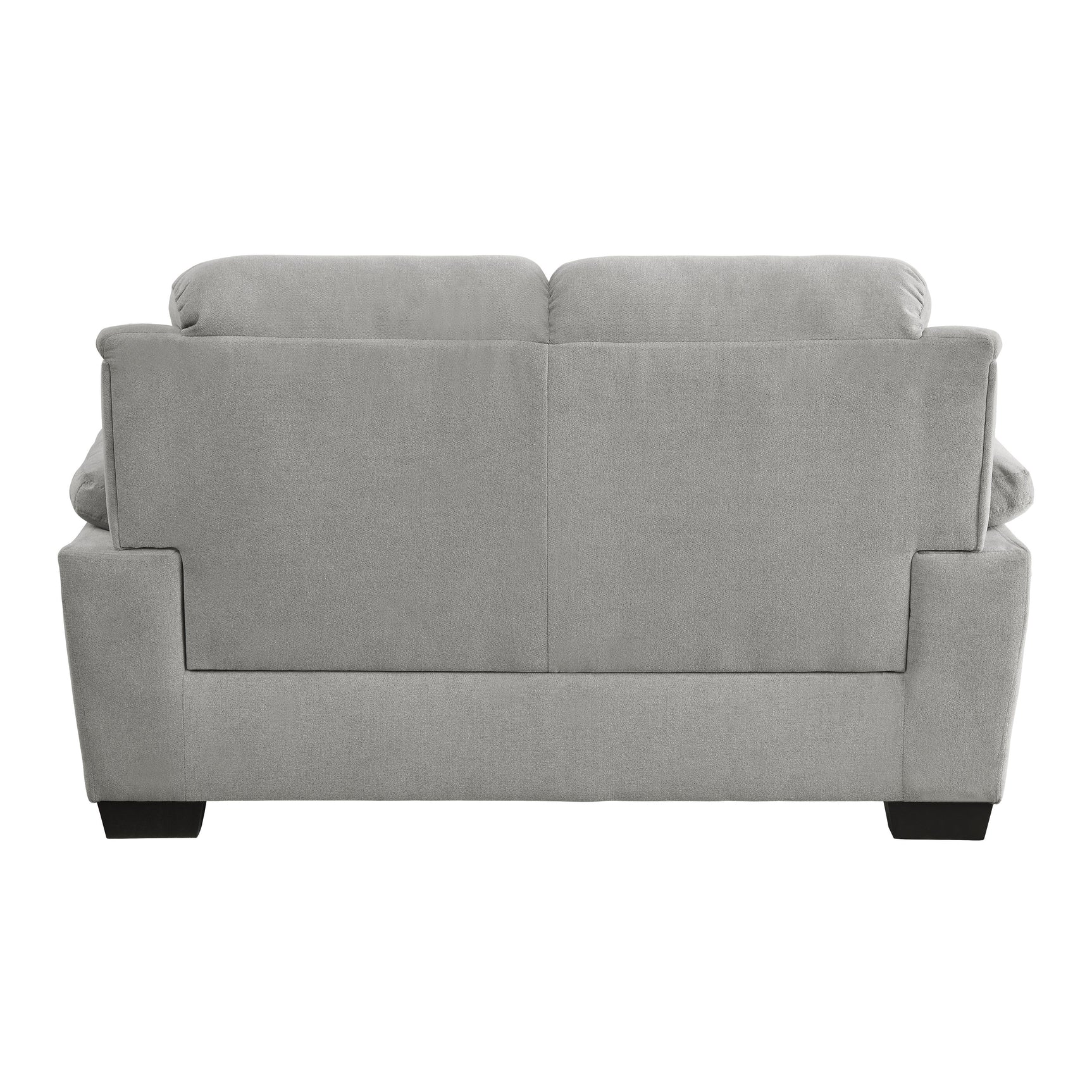 Holleman Gray Loveseat - Ornate Home