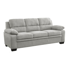 Holleman Gray Sofa & Loveseat - Ornate Home