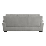 Holleman Gray Sofa & Loveseat - Ornate Home