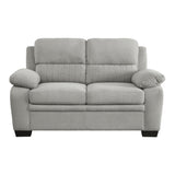 Holleman Gray Sofa & Loveseat - Ornate Home