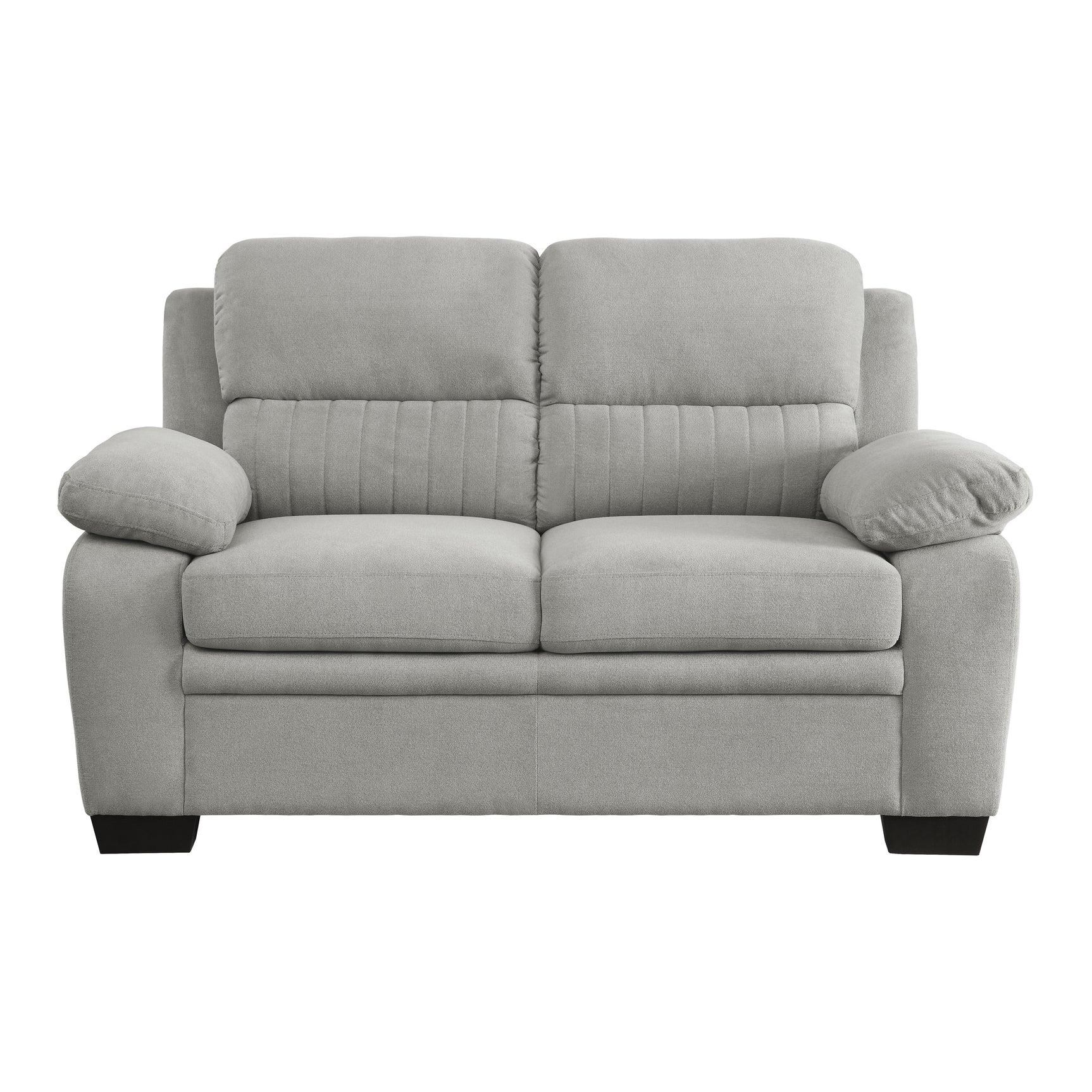 Holleman Gray Sofa & Loveseat - Ornate Home
