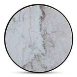 Holli White Marble Side Table - Ornate Home