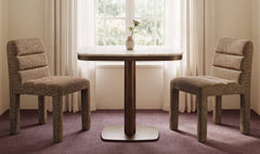 Hollin Speckled Brown Dining Chair (Set of 2) - Ornate Home