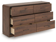Hollinaze Walnut Brown Dresser - Ornate Home